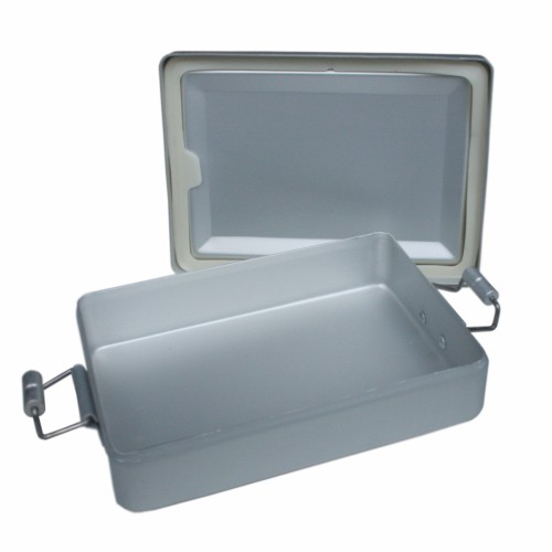 Preview: MFH Aluminiumbox, Aufbewahrungsbox, seitlicher Verschluss